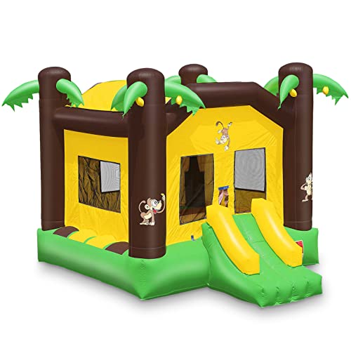 Cloud 9 Commercial Grade Jungle Bounce House - 100% PVC 17' x 13' Bouncer - Inflatable Only